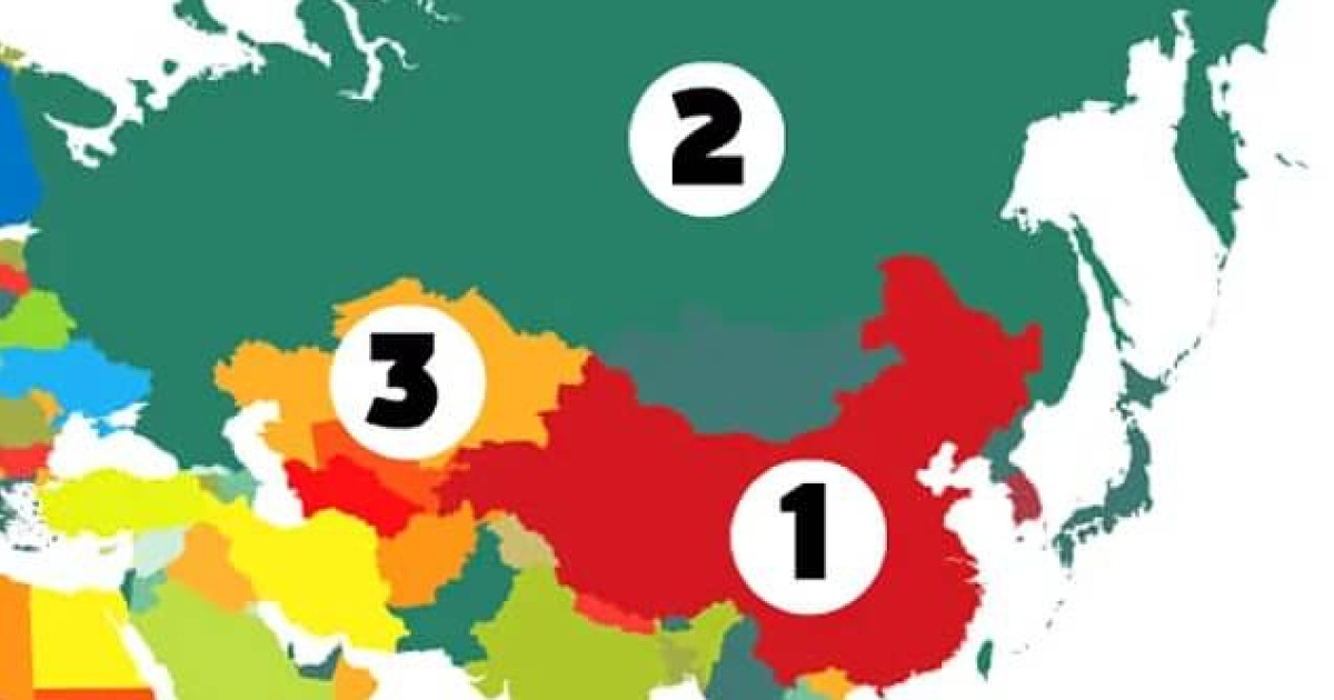 Тест для гениев географии: А вам слабо найти страны на карте на 10 из 10?