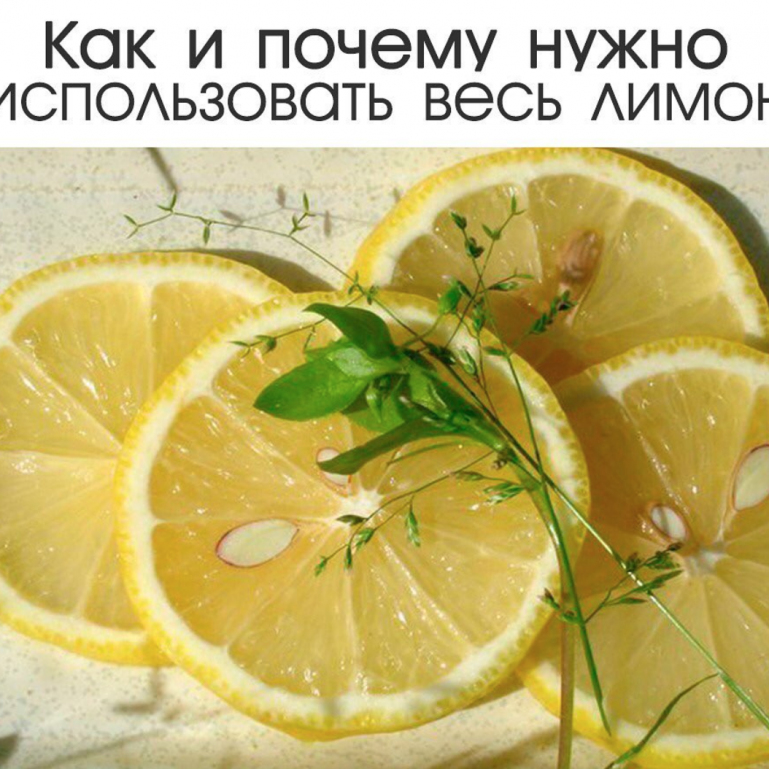 Как и почему нужно использовать весь лимон без отходов?