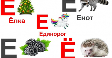 В каких словах нужно писать букву «Ё», а в каких  «Е»?