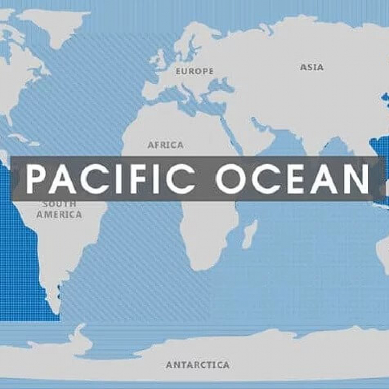 Продолжи тихий океан. Pacific Ocean на карте. Pacific океан на карте. Карта Тихого океана географическая. Тихий океан на карте на английском.